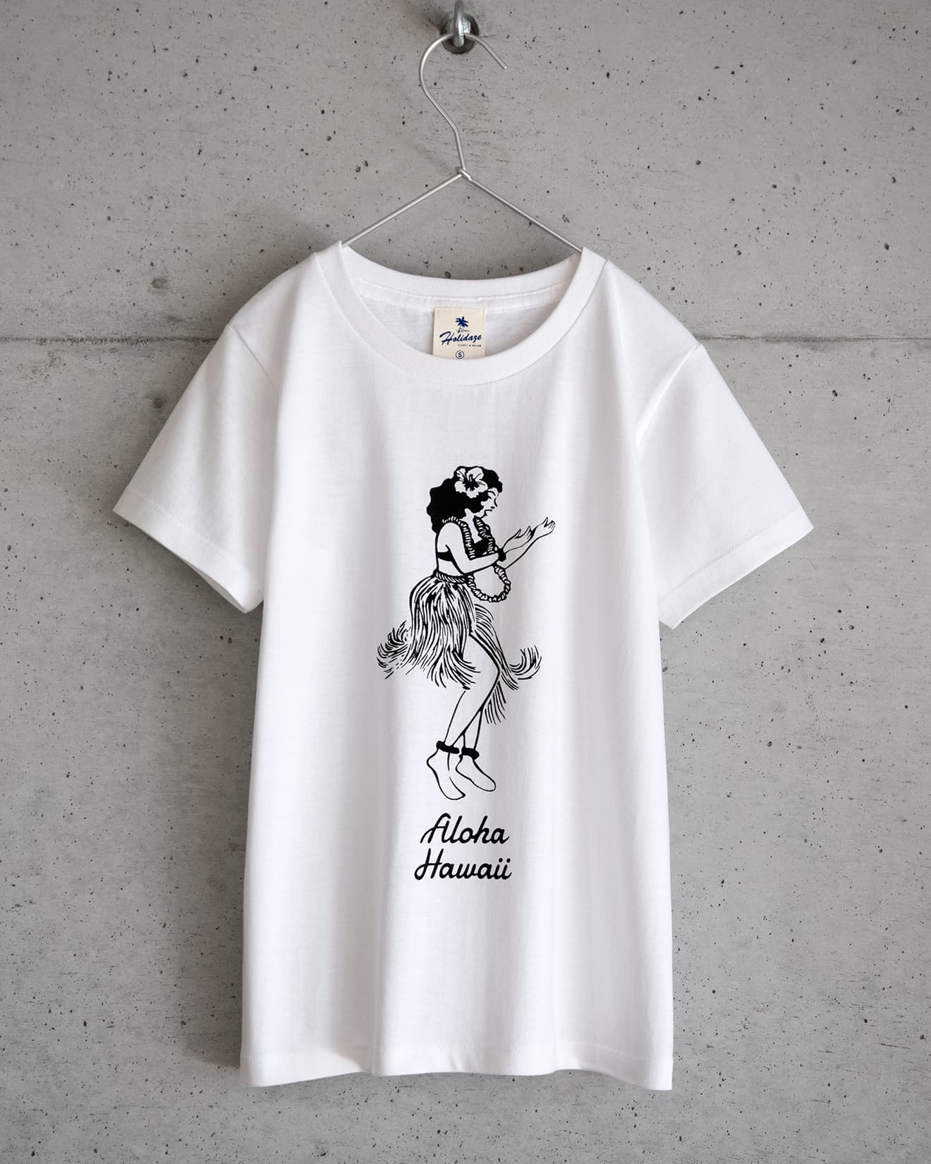 HULA GIRL フラガールTシャツ レディース ホワイト