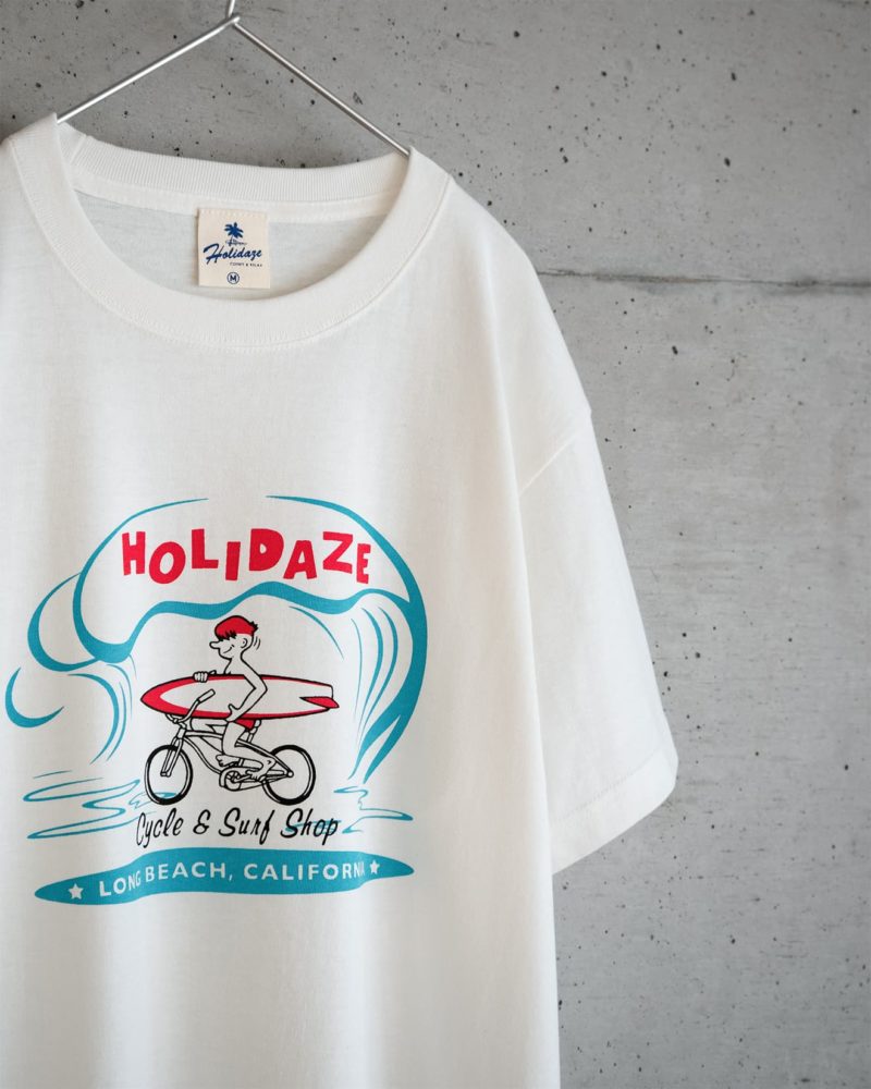 CYCLE & SURF カリフォルニア オールドサーフTシャツ