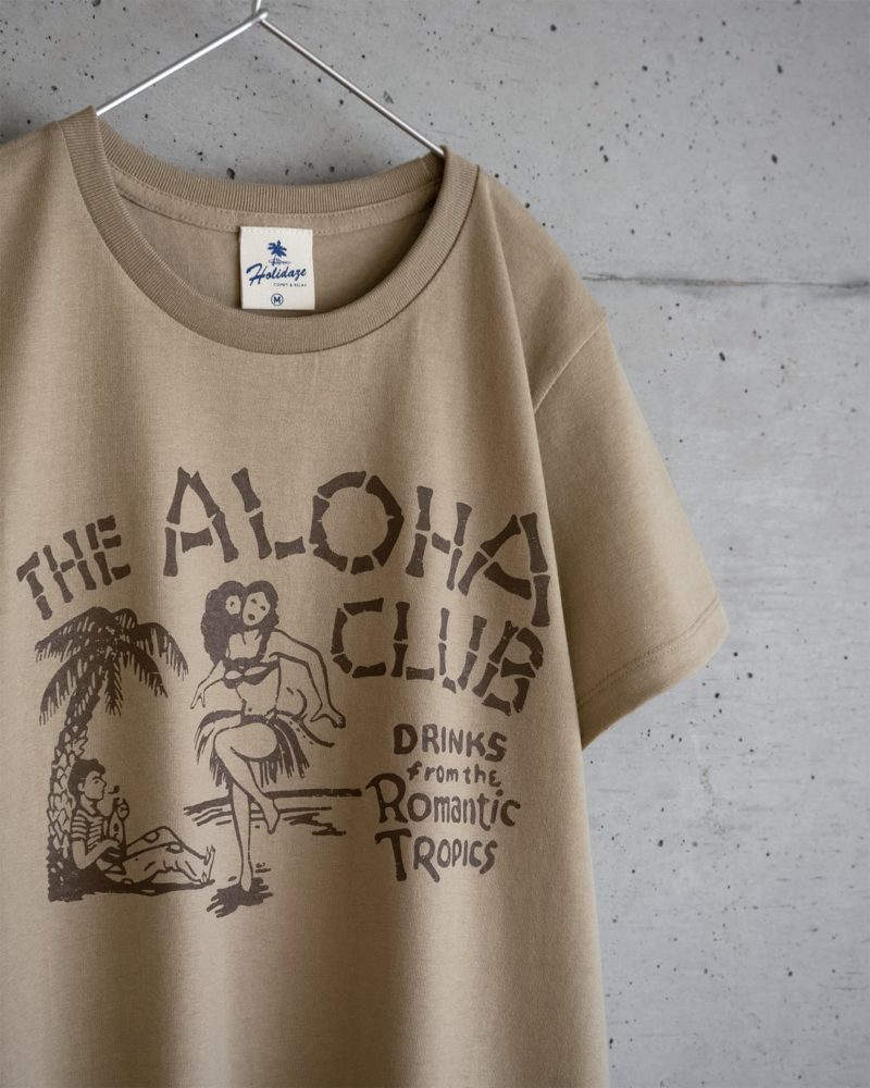 ALOHA CLUB レディースハワイアンTシャツ