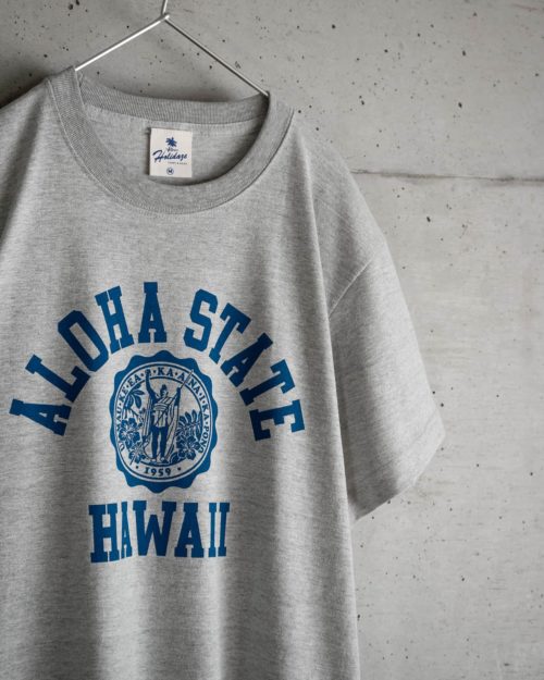 aloha state hawaii カレッジTシャツ