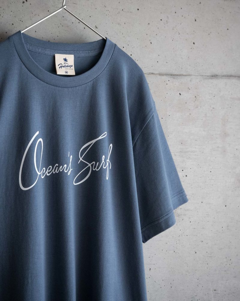 OCEAN'S SURF サーフTシャツ ユニセックス ブルー