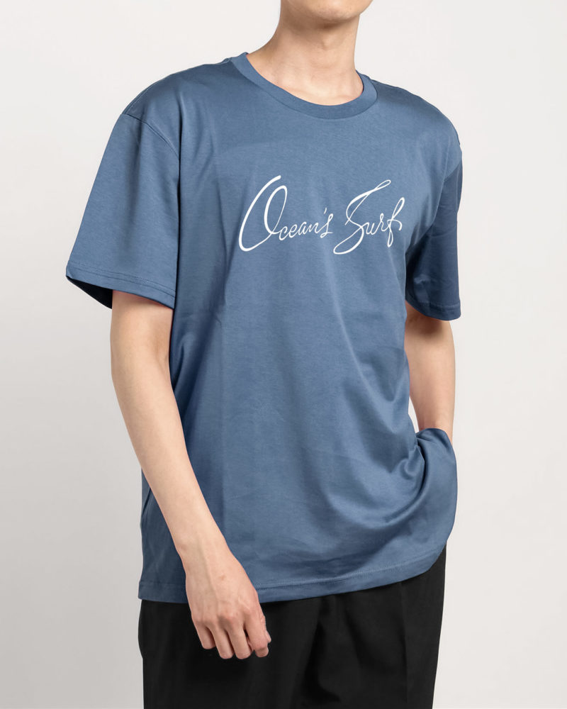 OCEAN'S SURF サーフTシャツ ユニセックス ブルー