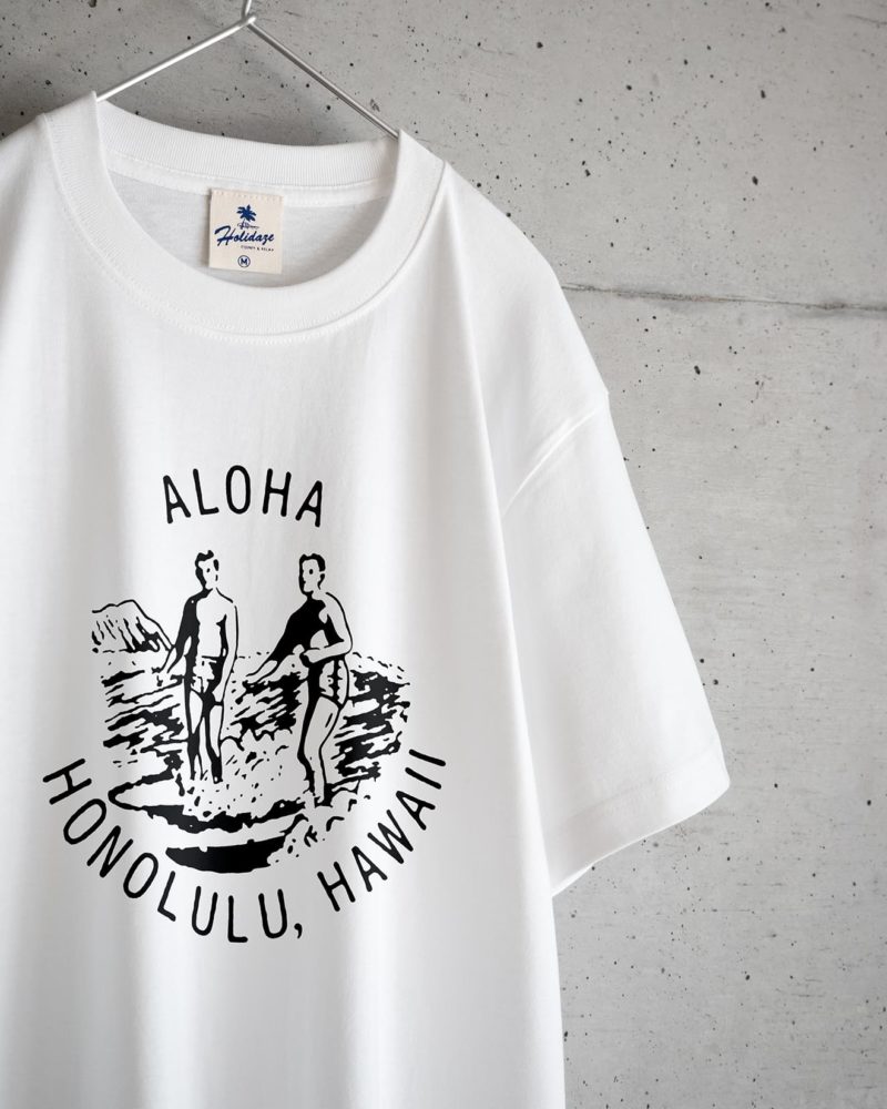 ALOHA HAWAII ハワイアンTシャツ ユニセックス ホワイト