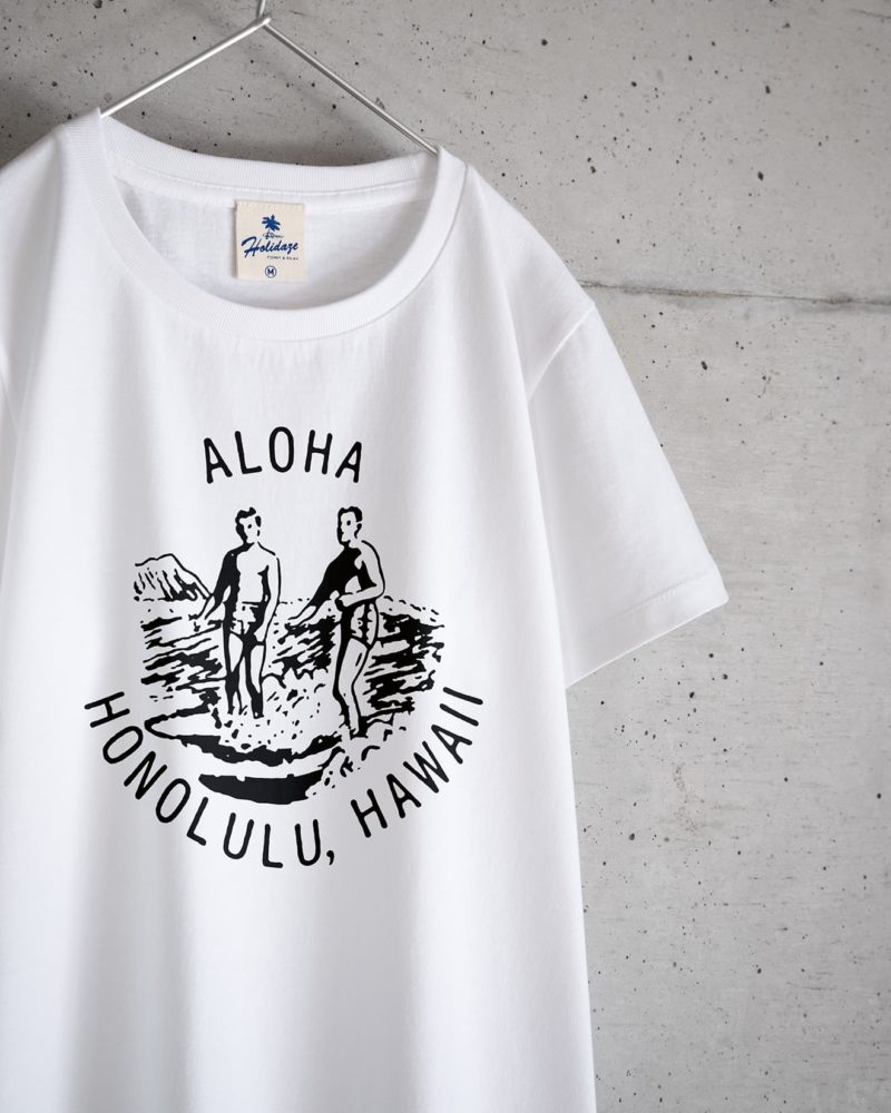 ALOHA HAWAII ハワイアンTシャツ レディース ホワイト